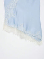 Contrast Lace Spaghetti Strap Top
