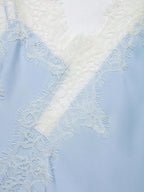 Contrast Lace Spaghetti Strap Top