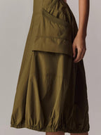Daily Practice Fastpack Bubble Hem Midi Dress
