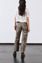 The Leo Cropped Straight Jeans