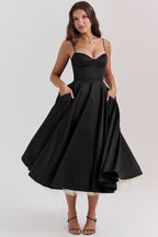High-End Tulle Ball Gown Spaghetti Strap Party Dress