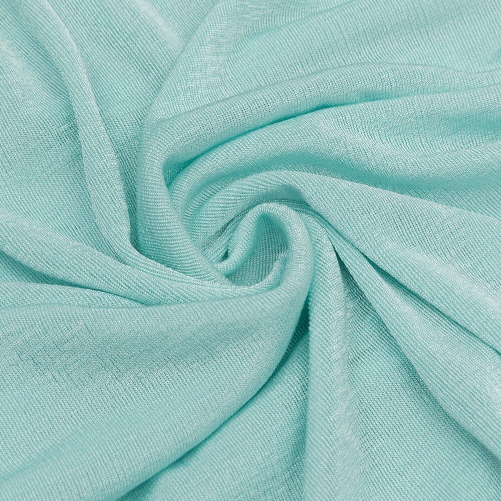 Strapy Waist-Tightening Corset Dress in Mint Green