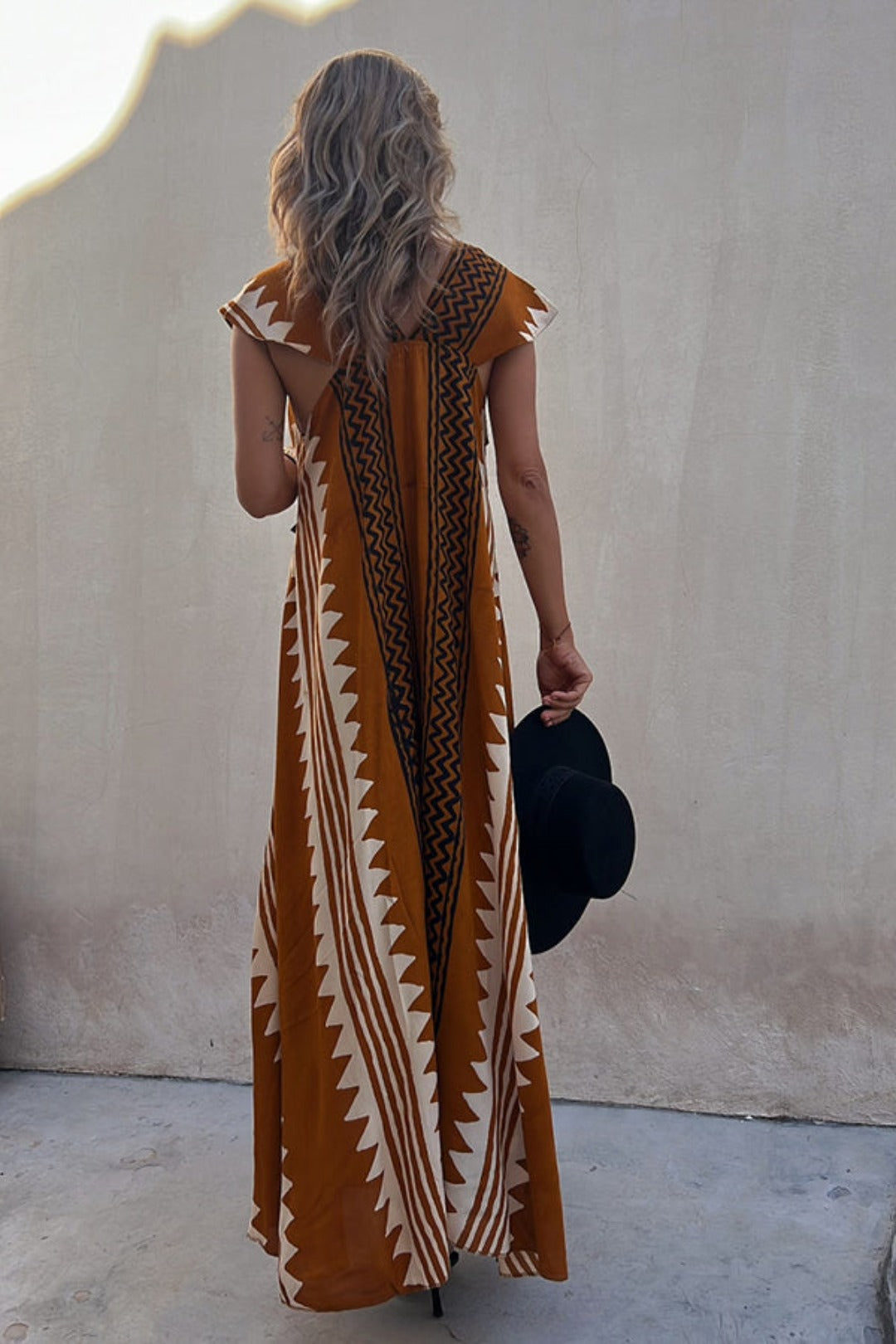 Mara Minimalist Aztec Dress Designer Edit