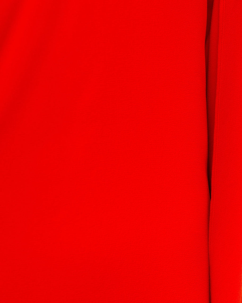 Side To Side One Shoulder Statement Dress Tomato Red