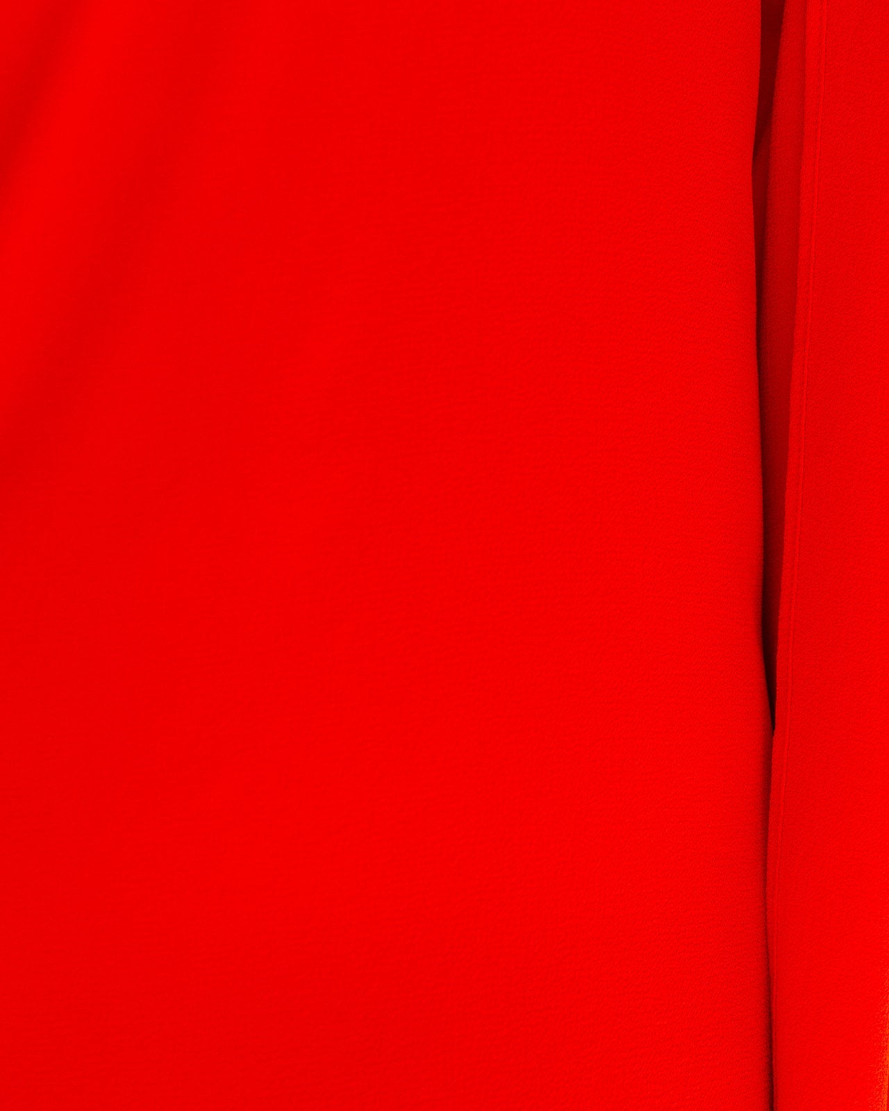 Side To Side One Shoulder Statement Dress Tomato Red
