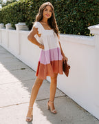 Layers Of Fun Cotton Pocketed Babydoll Dress