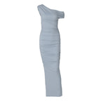 Mystical Off Shoulder Dress Grey