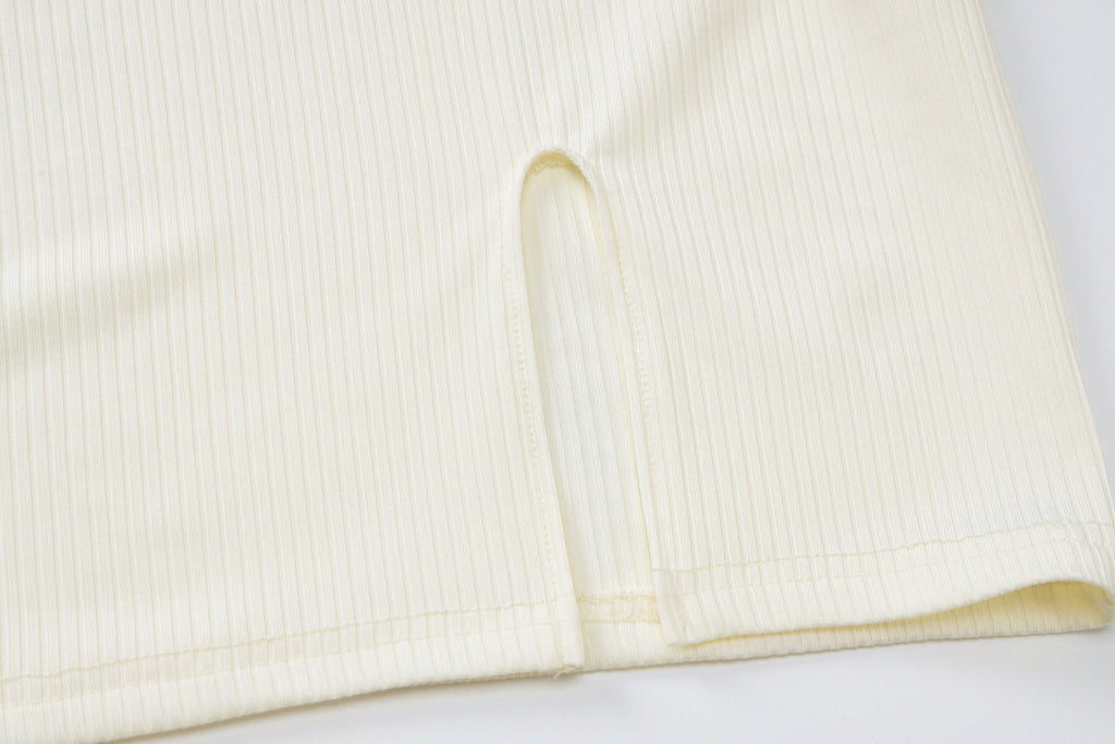 Rhode Mini Dress Apricot