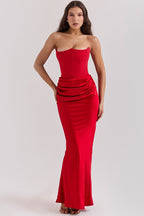 Chic Corset Backless Bodycon Formal Dress