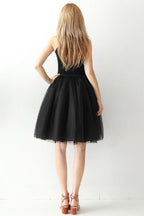 Adult High Waist Tulle Puff Mini Skirt