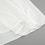 Fae Off Shoulder Dress White