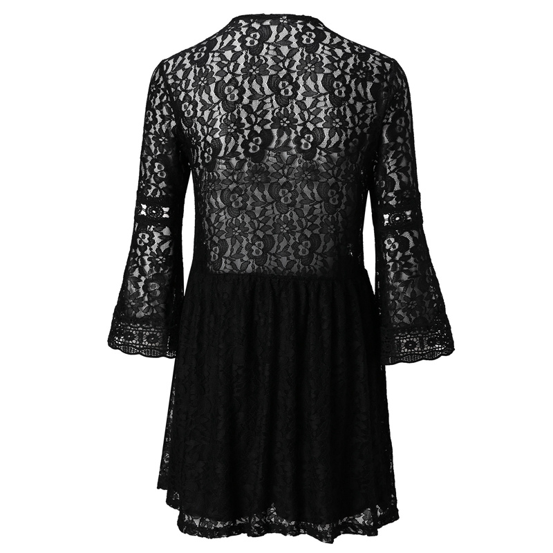 Fiorella Effortless Short Lace Dress Elevated Occasion Wear