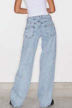 Classic Relaxed Fit Straight Leg Jeans