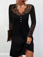 Lina Exclusive Lace Dress for Women Statement Occasion Edit