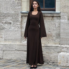 Elizabeth Maxi Dress Brown