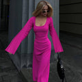 Elizabeth Maxi Dress Rose Red