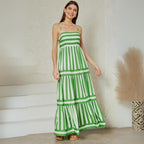 Juana Minimalist Maxi Dress Elevated Occasion Wear