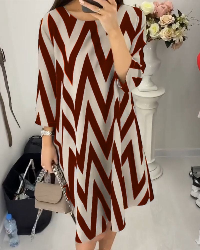 Helga Modern and Comfortable Summer Dress for Women Office and Evening