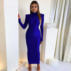 Helena Midi Dress Blue