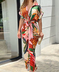Summer Babe Midi Dress Orange