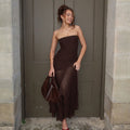 Felipe Dress Brown