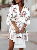 Loose V-Neck Dress
