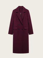 Heavenleigh Wine Red Long Coat