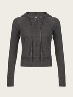 Isabel Knitted Zip Hoodie