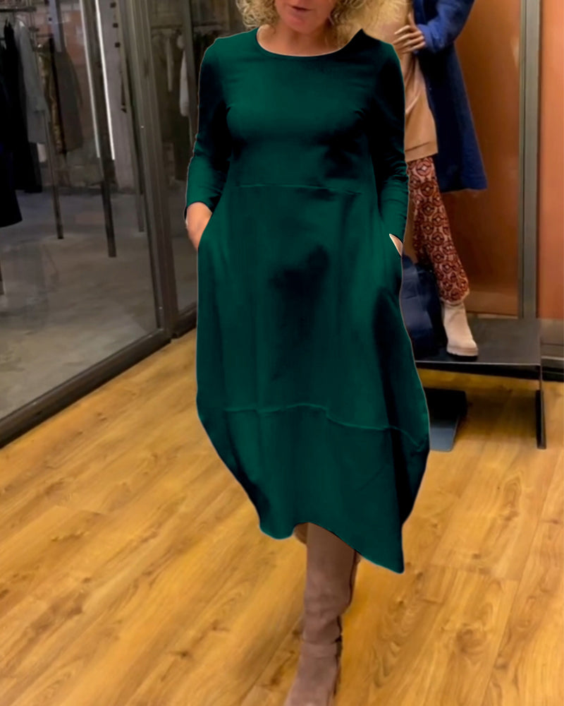 Frieda Long Dress With Dress with Modern Everyday Styling