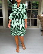 Ilona Statement Casual Dress Elevated Occasion Wear