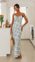Felix Maxi Dress Blue