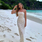 Veloura Maxi Dress White
