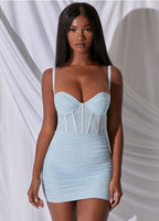 Cupid's Dream Mini Dress Blue