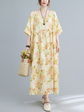 Highest Hopes Cotton Smock Dress