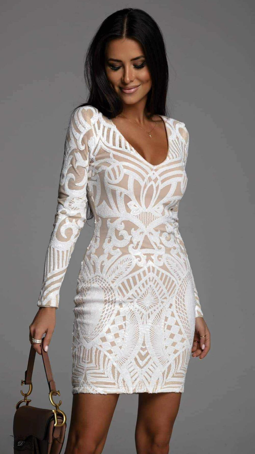 Ariadna Boutique Regal Bodycon Dress Chic Silhouette Collection
