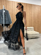 Empress Maxi Black Dress