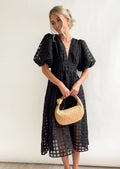 Paradise Midi Dress Black