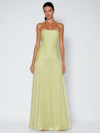 SABRINA SLEEVELESS DROP - WAIST MAXI DRESS