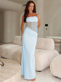 Stella Maxi Dress Light Blue