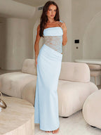 Stella Maxi Dress Light Blue