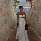 Cruz Maxi Dress White