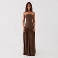 Elysian Grace Dress Brown