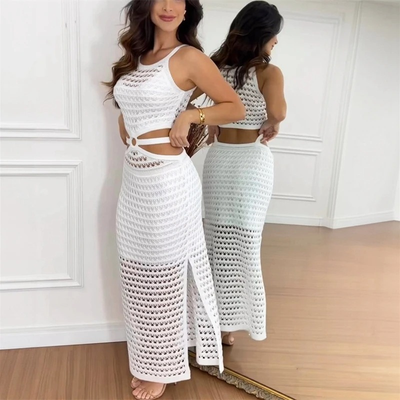 Alexia Exclusive Knitted Summer Dress Evening Wear Edit