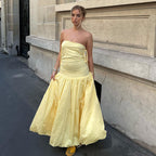 Katlene Dress Yellow