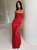 Jolene Maxi Dress Red