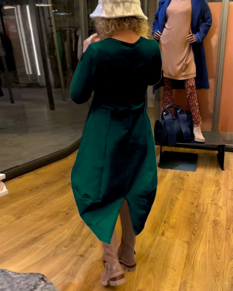 Frieda Long Dress With Dress with Modern Everyday Styling