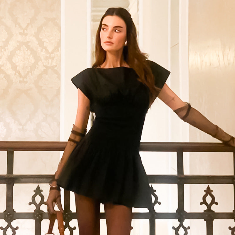 LuPone Mini Dress Black