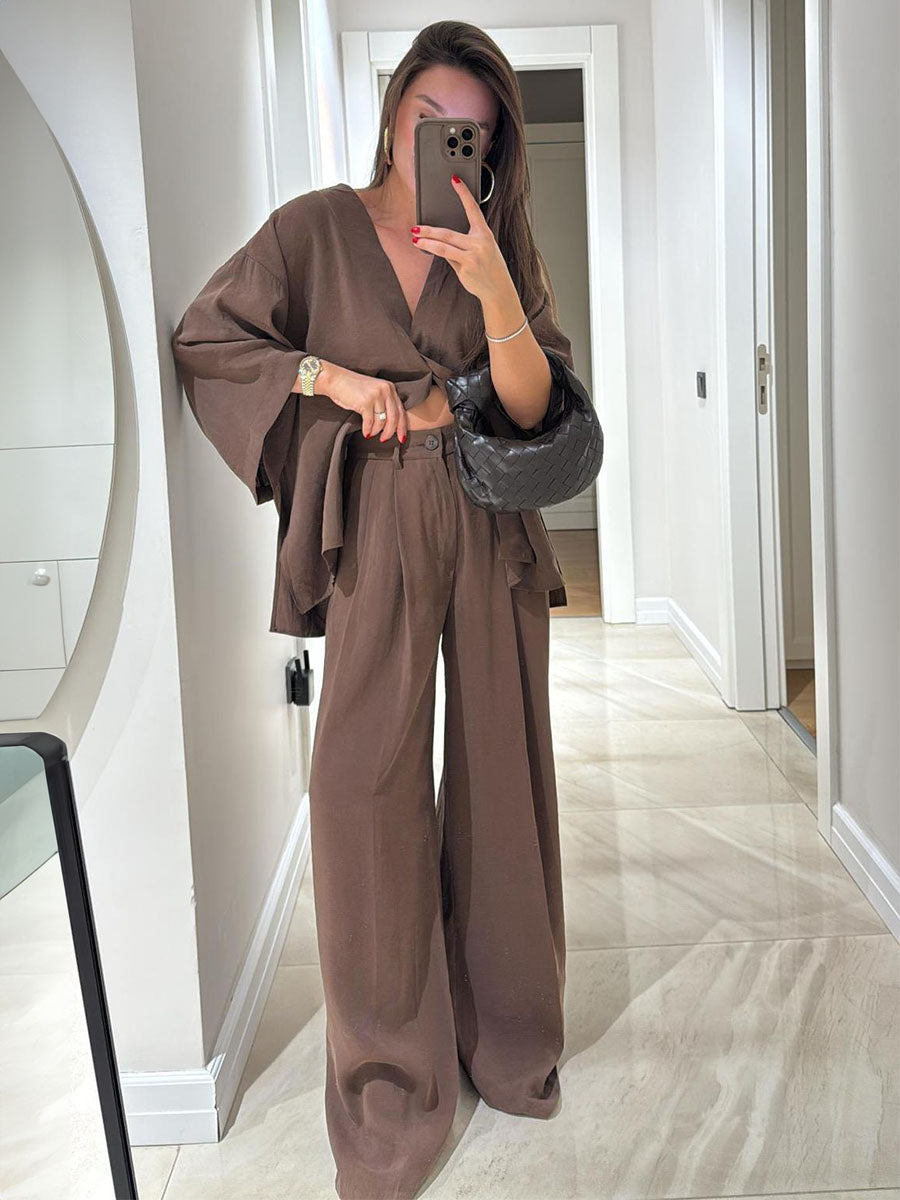 Quiet Luxury Flow Suit Set