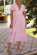 Beautiful Soul Puff Sleeve Maxi Dress - 3 Colors