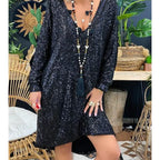 Alfhild Boutique Glittery Sequin Dress Statement Occasion Edit